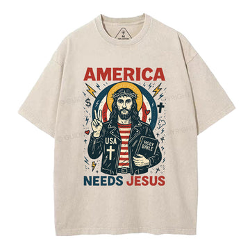 NewSample Christian Washed TShirt  