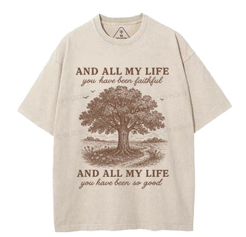 NewSample Christian Washed TShirt  