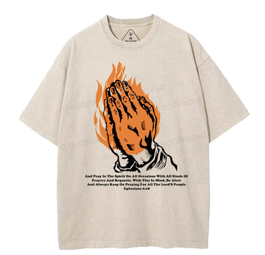 NewSample Christian Washed TShirt  