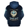 Uni Angel Wing And Cross 3D Hoodie I Can Do All Things Through Christ Hoodies Men & Women, God 3D Printed Hoodie, Christian Apparel Hoodies
