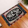 Uni Beefmaster Red Blue Star Custom Farm Name And Year Doormat