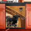 Uni Black Angus Brown Custom Name Dishwasher Door Cover