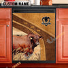 Uni Beefmaster Brown Custom Name Dishwasher Door Cover