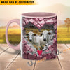 Uni Brahman Couple Personalized Name Two Tone Mug