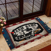 Uni Beefmaster Red Blue Star Custom Farm Name And Year Doormat