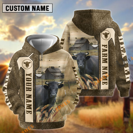 Uni Dexter Customize Name, Farm Name Unique Pattern Hoodie