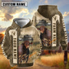 Uni Beefmaster Customize Name, Farm Name Unique Pattern Hoodie