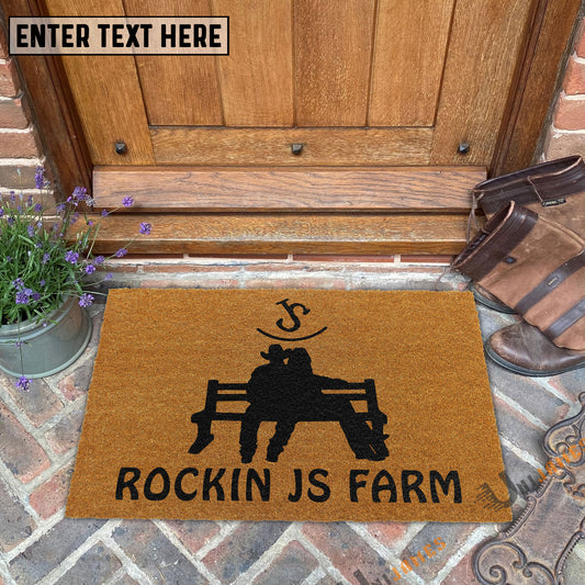 Uni Custom Coir Doormat For Lenora Calzavara