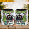 Uni Black Angus Christmas Personalized Name Two Tone Mug