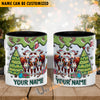 Uni Hereford Christmas Personalized Name Two Tone Mug