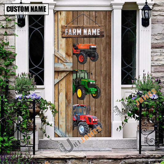 Uni Personalized Name Tractor Door Cover