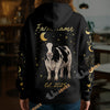 Uni Personalized Starlight Cow Farm Custom Name Hoodie (8 Cattle Breeds)