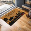 Uni Farm Animal Custom Farm Name Live Like Someone Left The Gate Open Coir Doormat