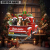 Uni Personalized Horse Christmas Farm Truck Custom Shape Acrylic Ornament