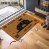 Uni Tractor Hoove Custom Farm Name Custom Year Coir Doormat