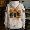Uni Personalized Golden Harvest Cow Custom Farm Name Hoodie (8 Cattle Breeds)