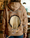 Uni Personalized Name & Farm Name Cute Cow Breakthrough Hoodie