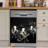 Uni Holstein Broken Glasses Dishwasher Door Cover