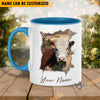 Uni Hereford Funny Personalized Name Two Tone Mug