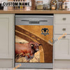 Uni Beefmaster Brown Custom Name Dishwasher Door Cover