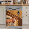 Uni Brahman Brown Custom Name Dishwasher Door Cover