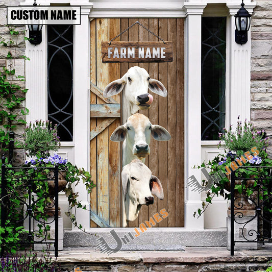 Uni Personalized Name Brahman Door Cover