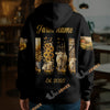 Uni Personalized Golden Harvest Farm Sunflower & Cow Hoodie (8 Cattle Breeds)