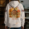 Uni Personalized Golden Harvest Cow Custom Farm Name Hoodie (8 Cattle Breeds)