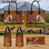 Unijames Palomino Never Walk Alone Custom Name 3D Leather Handbag