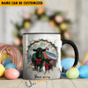 Uni Personalized Name Christmas Farmyard Mug (14 Cattle Breeds)
