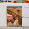 Uni Beefmaster Brown Custom Name Dishwasher Door Cover