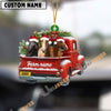 Uni Personalized Horse Christmas Farm Truck Custom Shape Acrylic Ornament