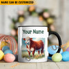 Uni Hereford Personalized Name Two Tone Mug