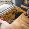 Uni Dexter Peekaboo Custom Farm Name Custom Year Coir Doormat