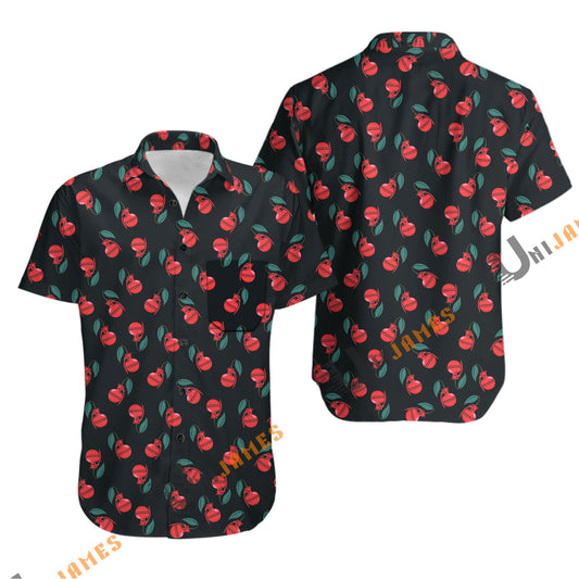 UniJames Comfort Cherry Bomb Button Down For Men