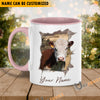 Uni Hereford Funny Personalized Name Two Tone Mug