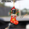 Uni Personalized Dexter Christmas Stocking Ornament