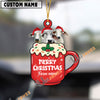 Uni Personalized Brahman Merry Christmas Farm Mug Ornament