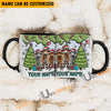 Uni Beefmaster Christmas Personalized Name Two Tone Mug