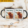 Uni Highland Personalized Name Two Tone Mug