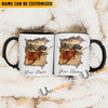 Uni TX Longhorn Funny Personalized Name Two Tone Mug