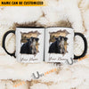 Uni Belted Galloway Funny Personalized Name Two Tone Mug