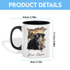 Uni Belted Galloway Funny Personalized Name Two Tone Mug