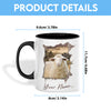 Uni Sheep Funny Personalized Name Two Tone Mug