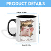 Uni Pig Funny Personalized Name Two Tone Mug