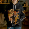 Uni Personalized Name & Farm Name Vintage Barn Cow Hoodie (10 Cattle Breeds)