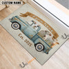 Uni Welcome to Our Farm Personalized Cow Truck Doormat (12 Cattle Breeds)