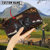 Uni Friesian Happiness Sunflower Custom Name 3D Leather Clutch