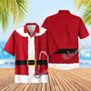 UniJames Red Santa Claus Costume Hawaiian Shirt