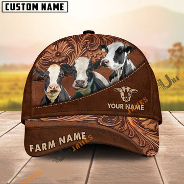 Uni Holstein Farming Life Customized Name And Farm Name 3D Classic Cap